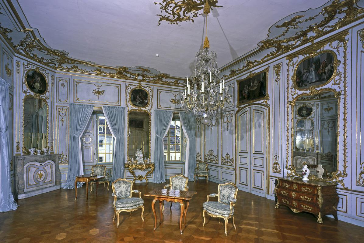 Image: Staatliche Schlösser und Gärten Baden-Württemberg, Arnim Weischer Carl Eugen's second antechamber at Ludwigsburg Residential Palace