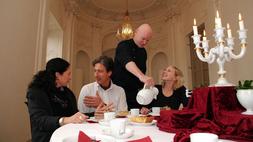 Image: Staatliche Schlösser und Gärten Baden-Württemberg, Norbert Stadler Ludwigsburg Residential Palace, special "Coffee with the king" tour