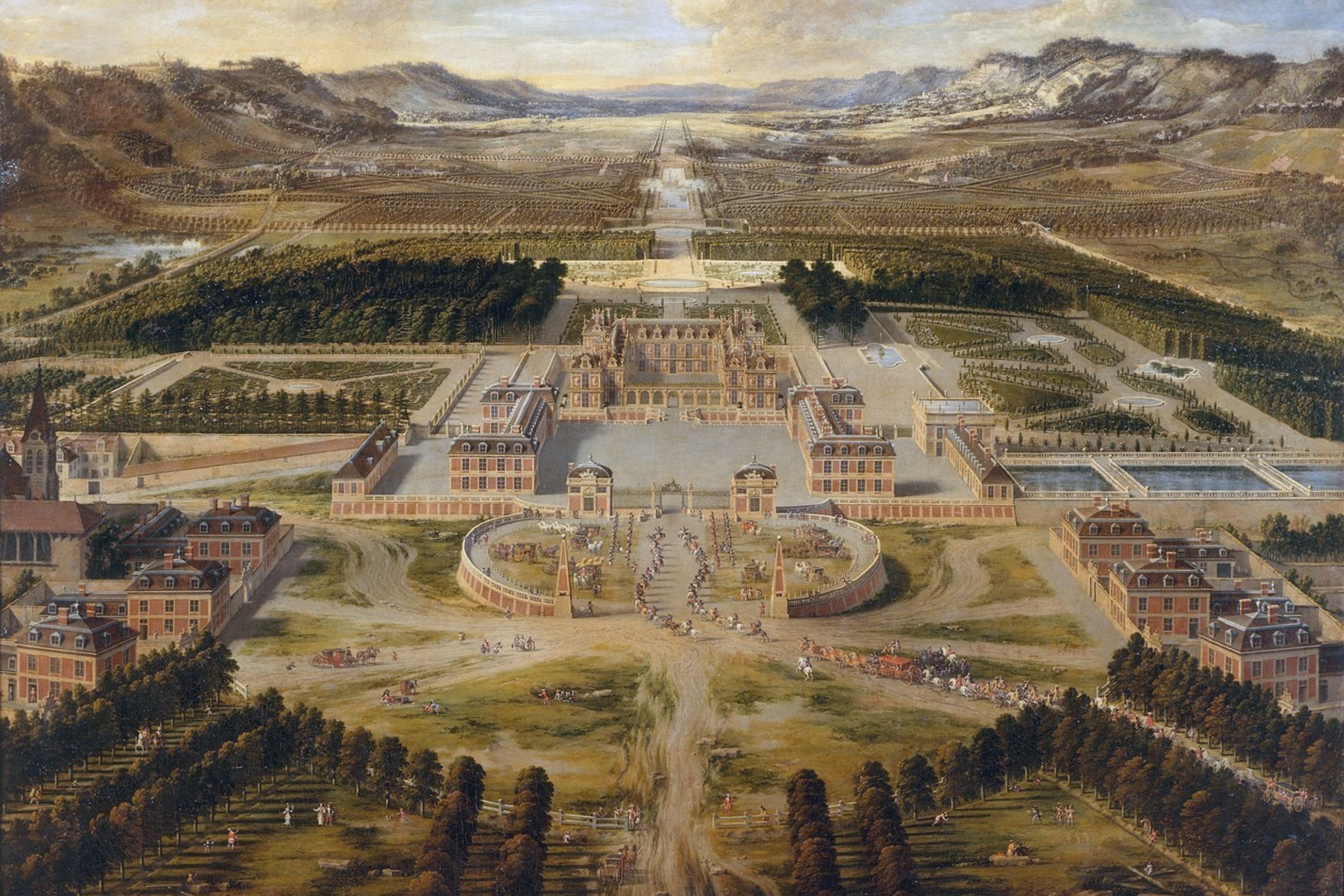 Image: Versailles palace as a model for luxury.